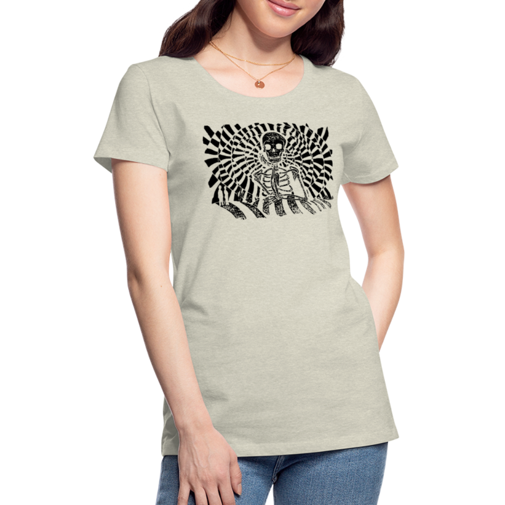 S.T.R.I.V.E. Black Ink Women’s Premium T - heather oatmeal