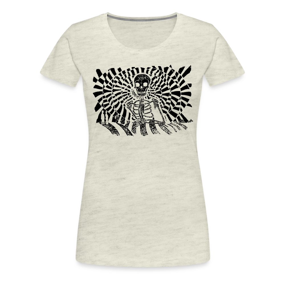 S.T.R.I.V.E. Black Ink Women’s Premium T - heather oatmeal