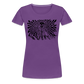 S.T.R.I.V.E. Black Ink Women’s Premium T - purple