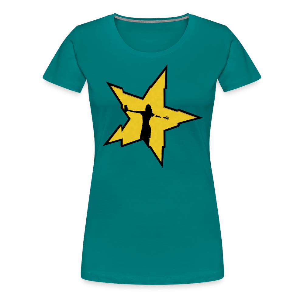 Remembering You Women’s Premium T - teal