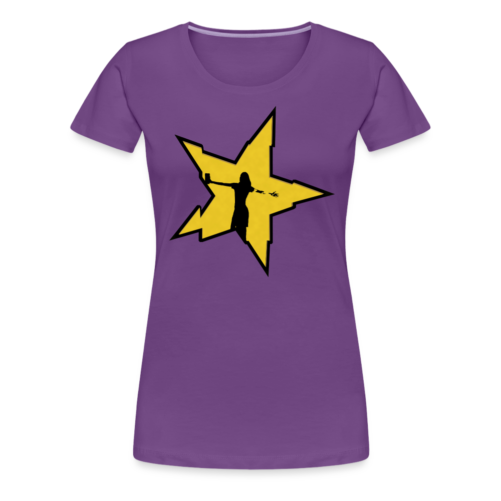 Remembering You Women’s Premium T - purple