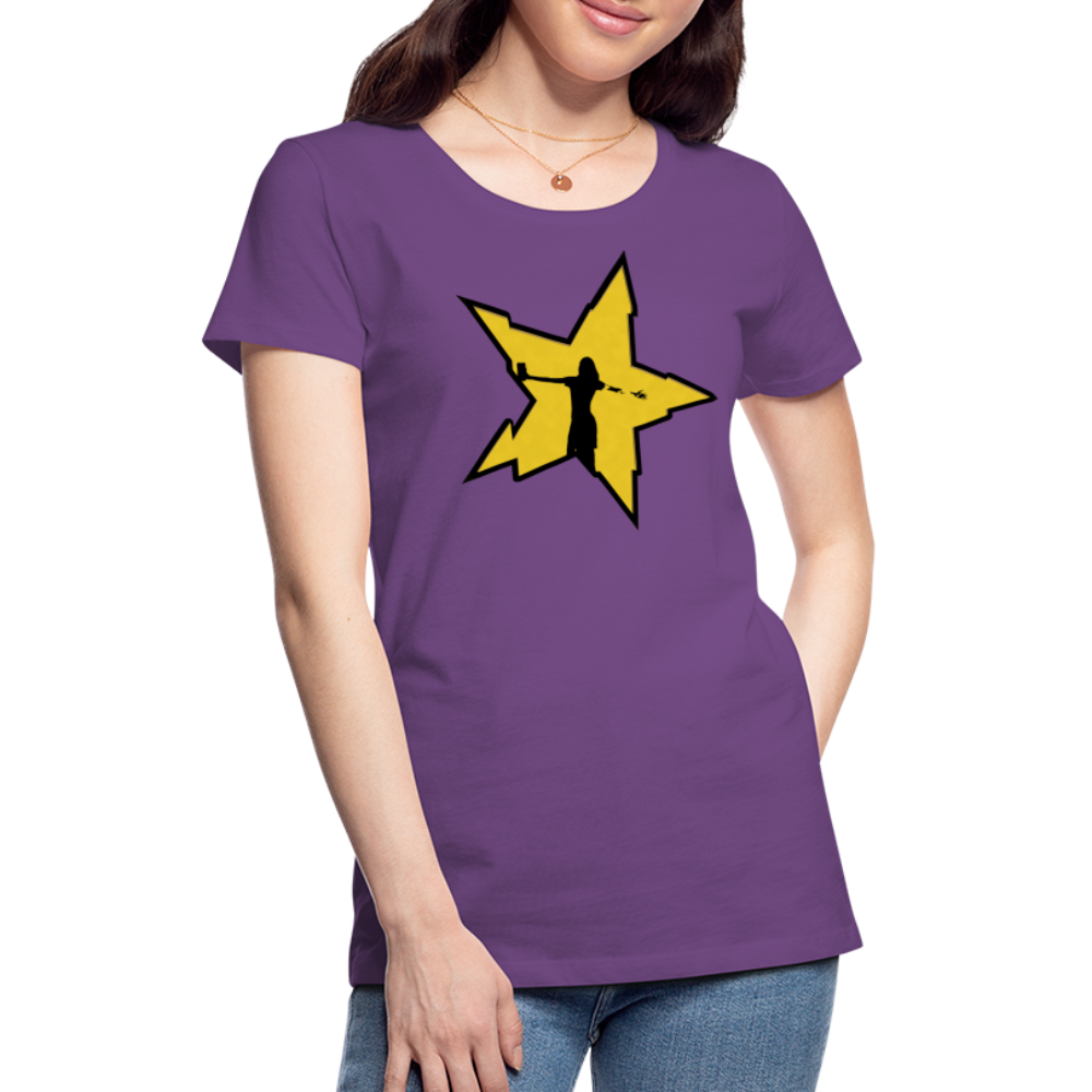 Remembering You Women’s Premium T - purple