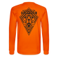 Bloodhound For Oblivion Men's Long Sleeve Shirt - orange