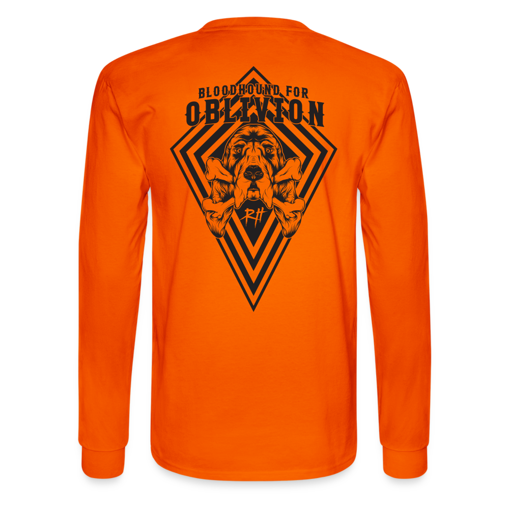 Bloodhound For Oblivion Men's Long Sleeve Shirt - orange