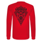 Bloodhound For Oblivion Men's Long Sleeve Shirt - red