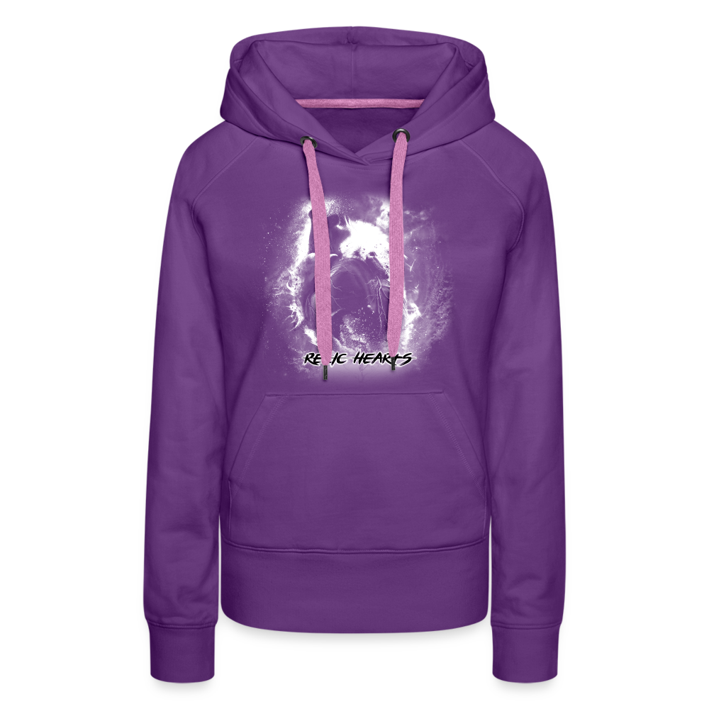 Volatile Women’s Premium Hoodie - purple 