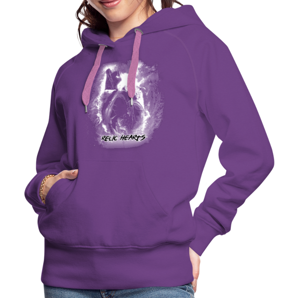 Volatile Women’s Premium Hoodie - purple 