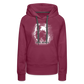 Volatile Women’s Premium Hoodie - burgundy