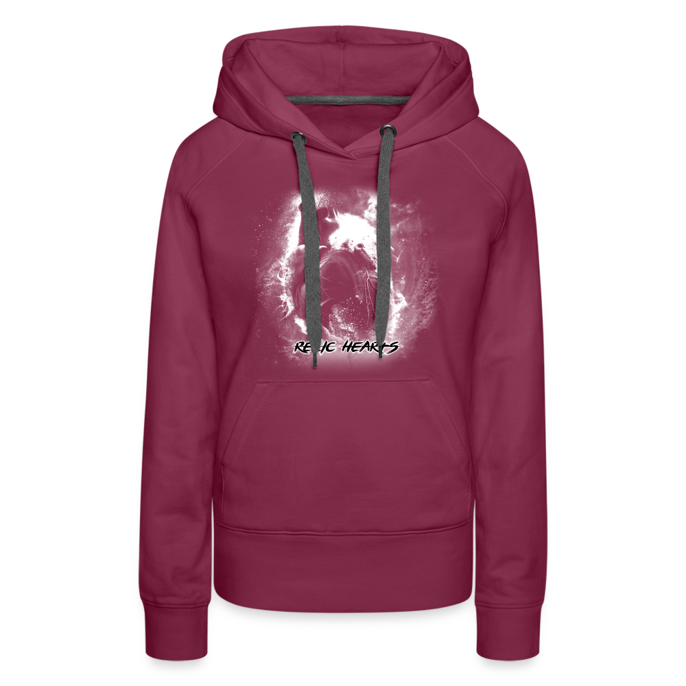 Volatile Women’s Premium Hoodie - burgundy