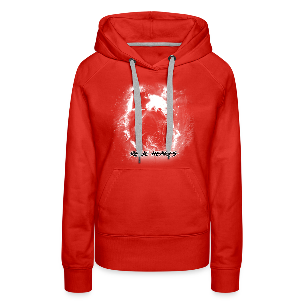 Volatile Women’s Premium Hoodie - red