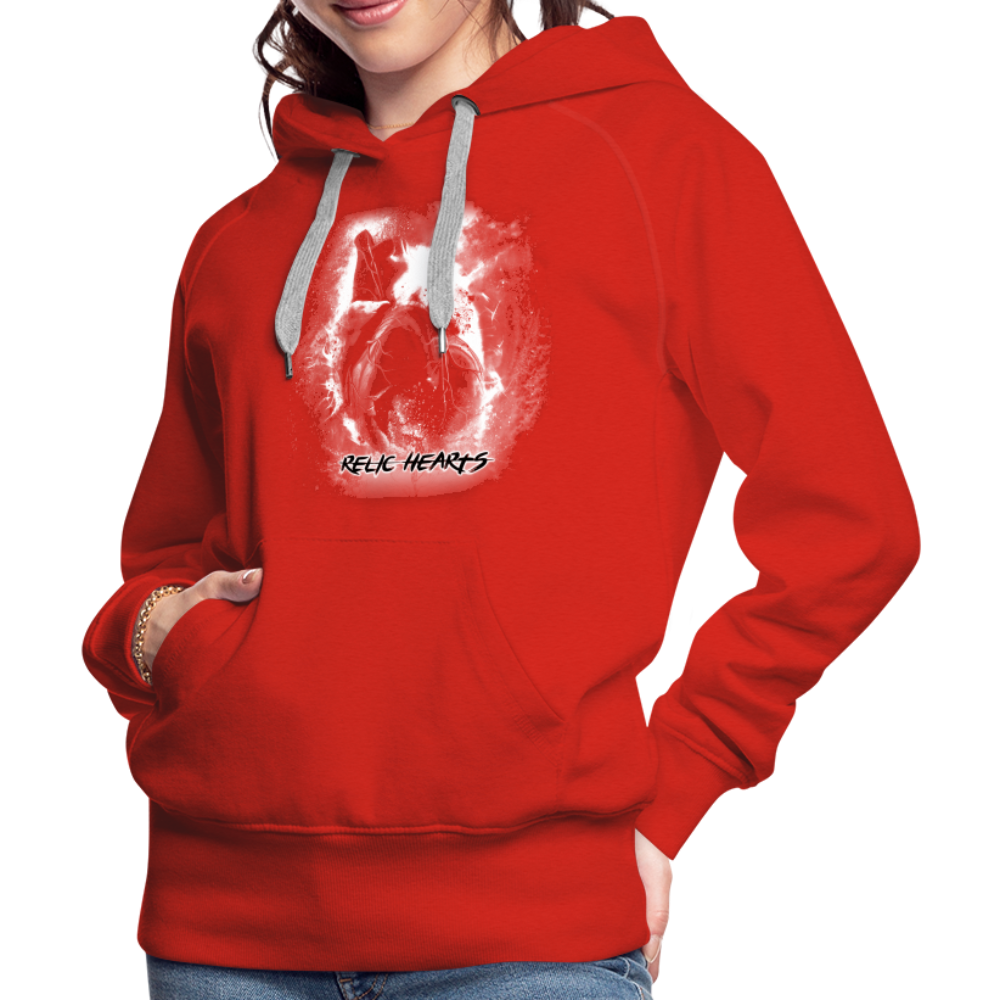 Volatile Women’s Premium Hoodie - red