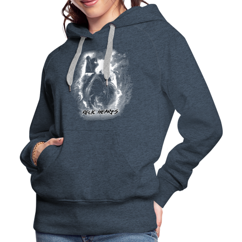 Volatile Women’s Premium Hoodie - heather denim