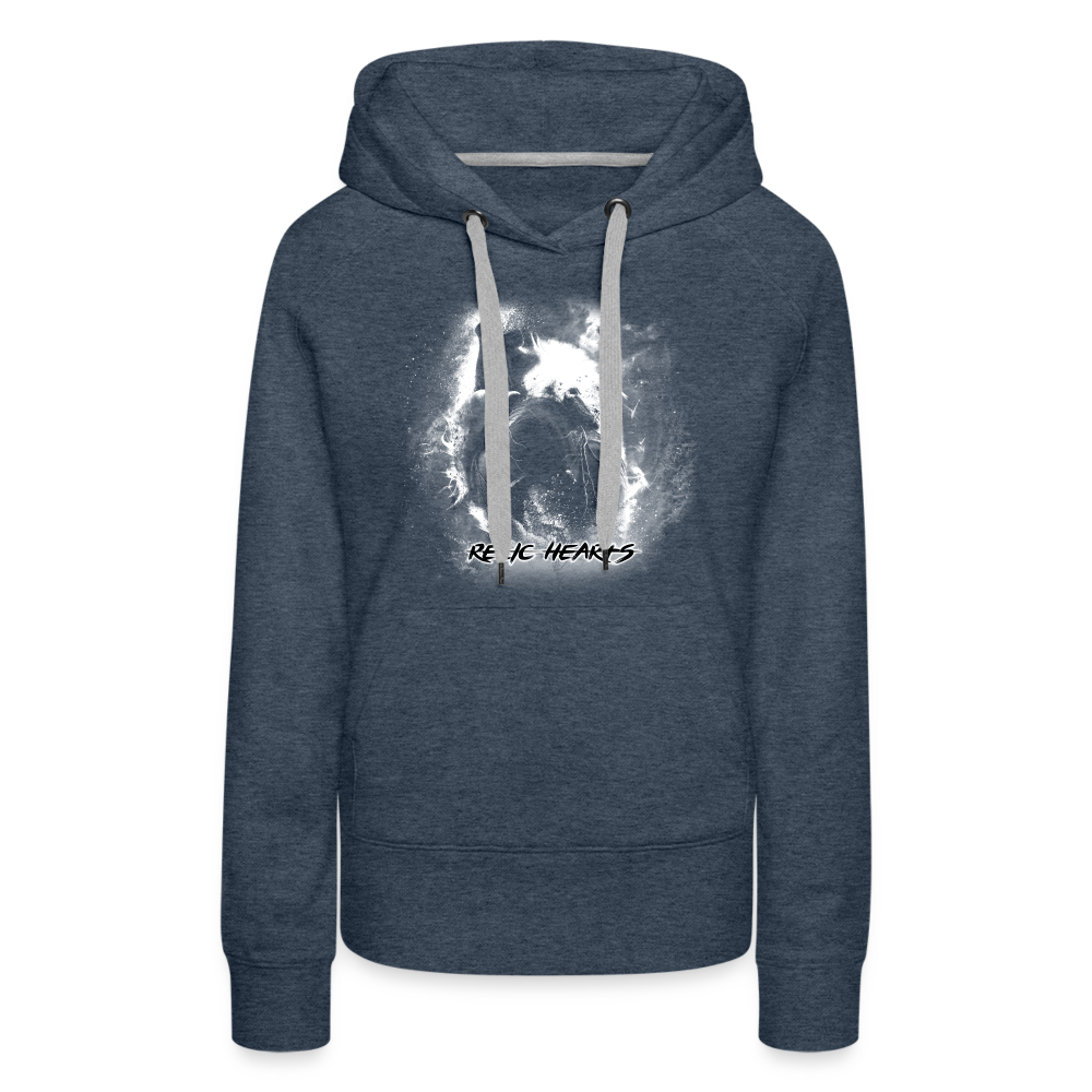 Volatile Women’s Premium Hoodie - heather denim