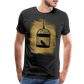 One Bird Two Stones Double Sided Men's Premium T - black