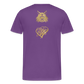 One Bird Two Stones Double Sided Men's Premium T - purple