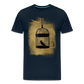 One Bird Two Stones Double Sided Men's Premium T - deep navy