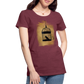 One Bird Two Stones Women’s Premium T - heather burgundy