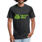 Coconut & Lime Men's Fitted T - heather black