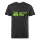 Coconut & Lime Men's Fitted T - heather black