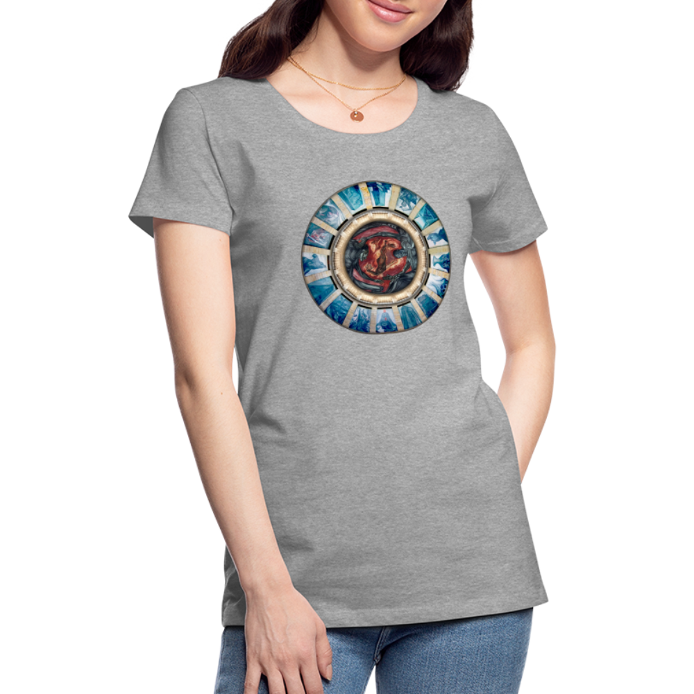 Cenotaph Women’s Premium T - heather gray