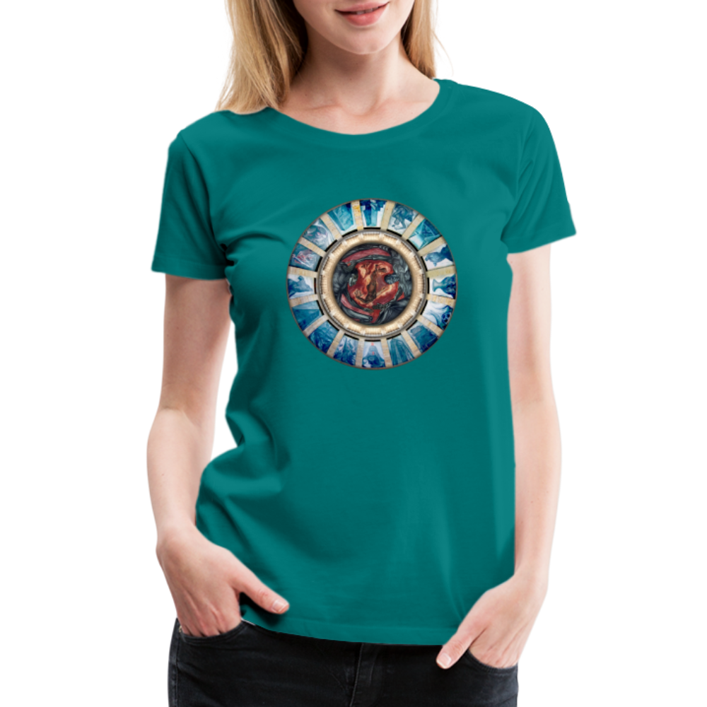 Cenotaph Women’s Premium T - teal