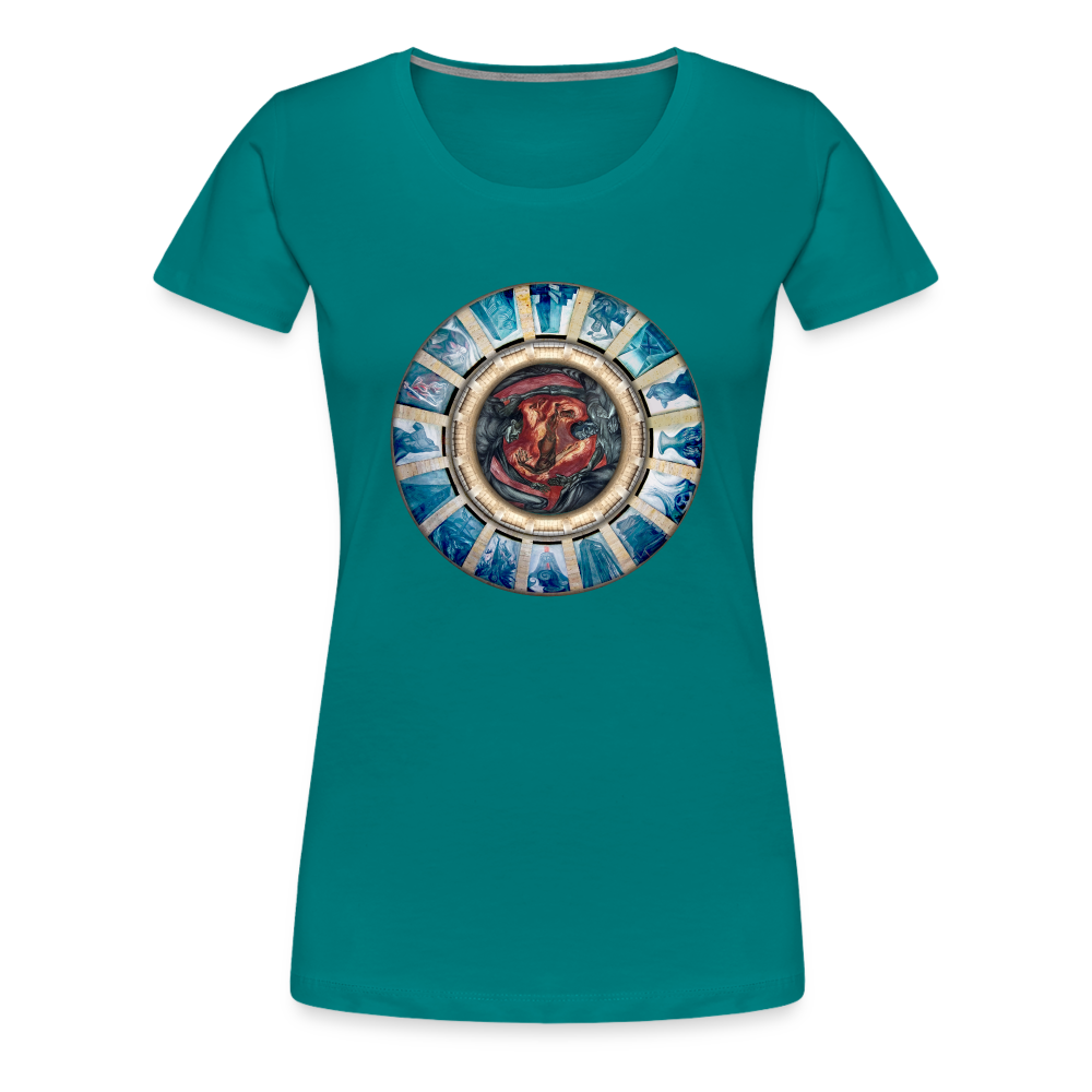 Cenotaph Women’s Premium T - teal