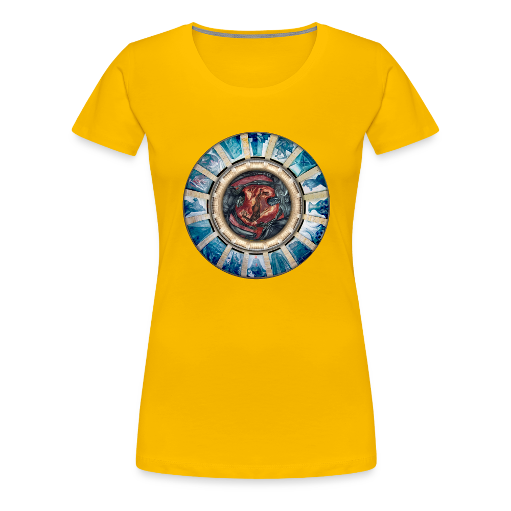 Cenotaph Women’s Premium T - sun yellow