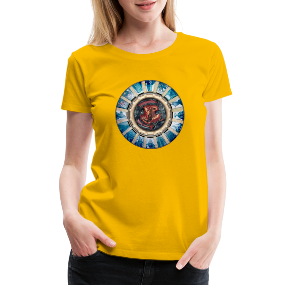 Cenotaph Women’s Premium T - sun yellow