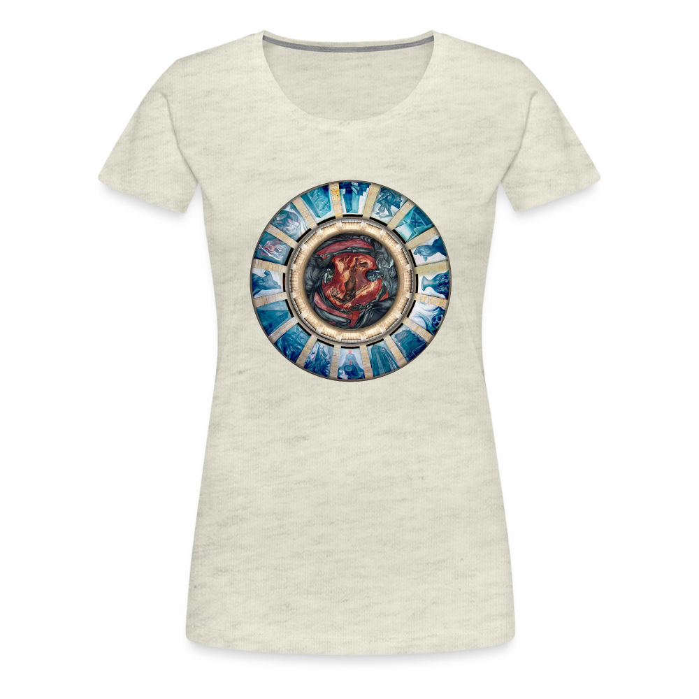 Cenotaph Women’s Premium T - heather oatmeal