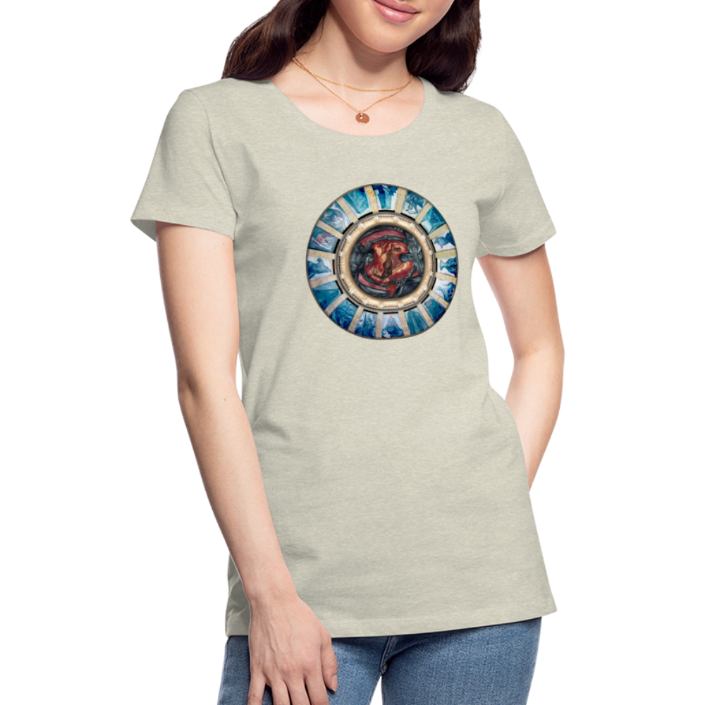 Cenotaph Women’s Premium T - heather oatmeal