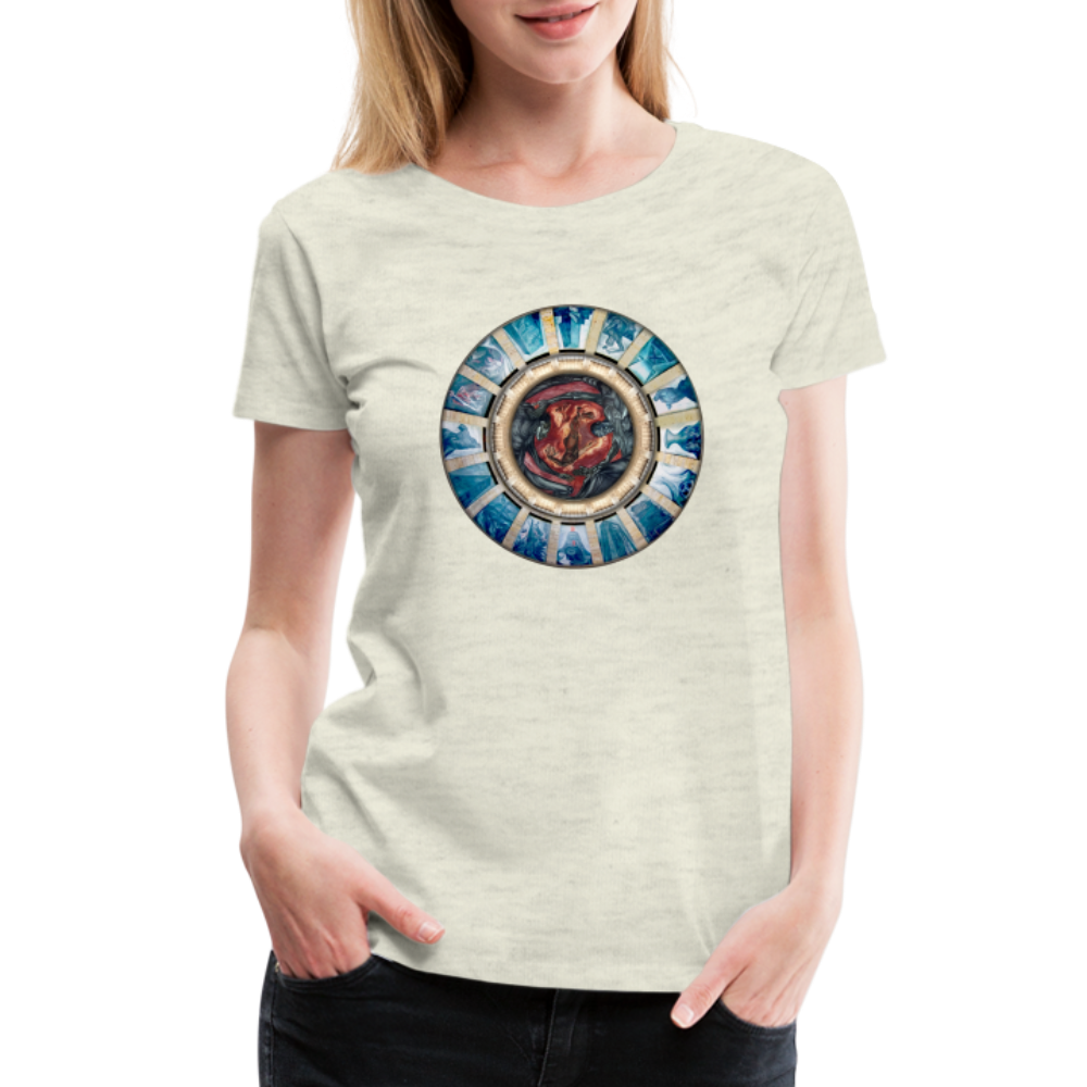 Cenotaph Women’s Premium T - heather oatmeal