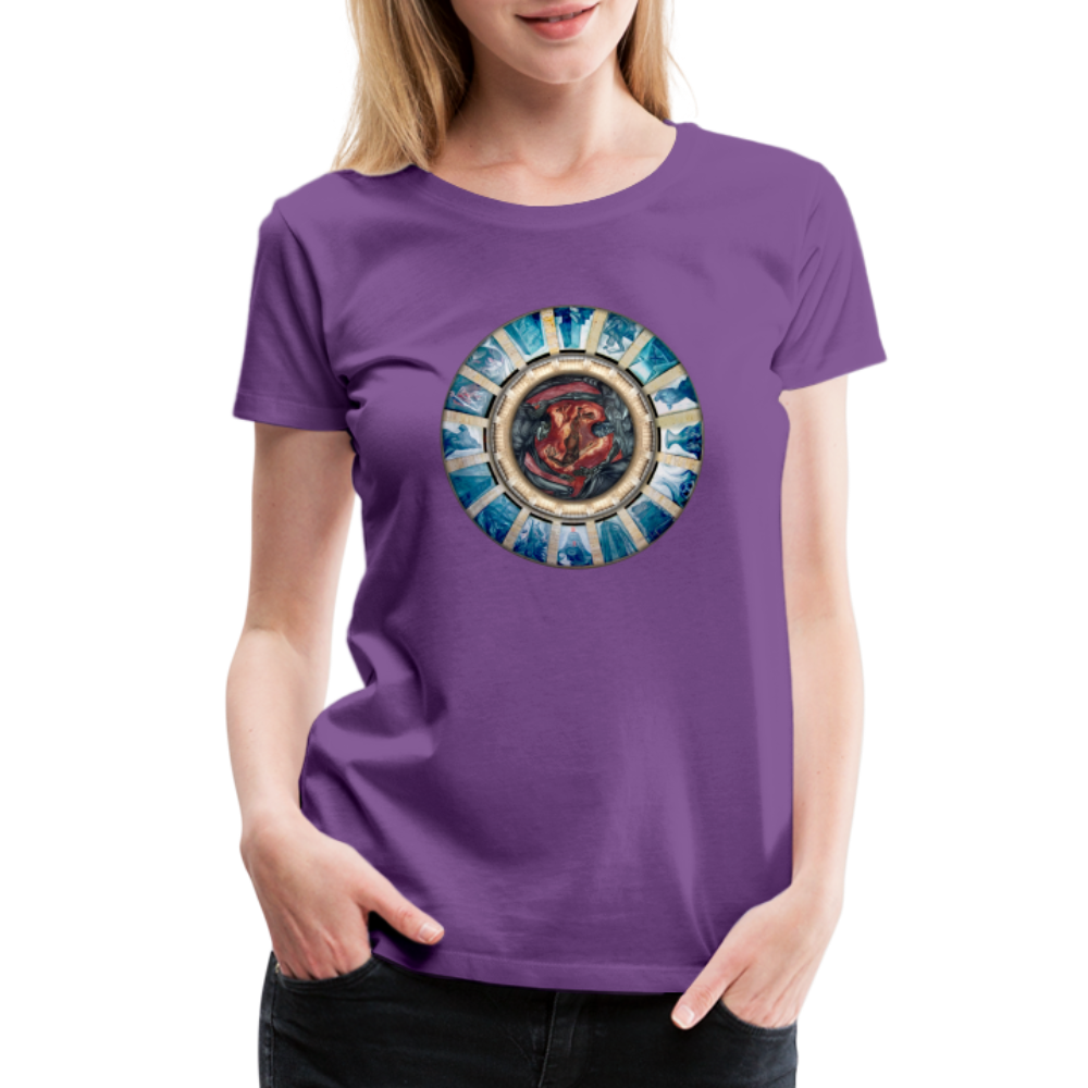 Cenotaph Women’s Premium T - purple