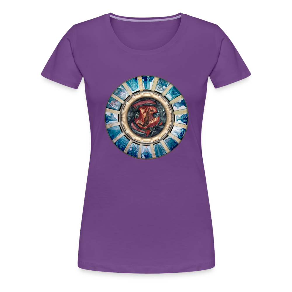 Cenotaph Women’s Premium T - purple