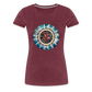 Cenotaph Women’s Premium T - heather burgundy