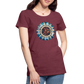 Cenotaph Women’s Premium T - heather burgundy