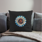 Cenotaph Throw Pillow Cover 18” x 18” - black