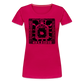 Guadalajara Black Ink Women’s Premium T - dark pink