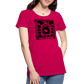 Guadalajara Black Ink Women’s Premium T - dark pink