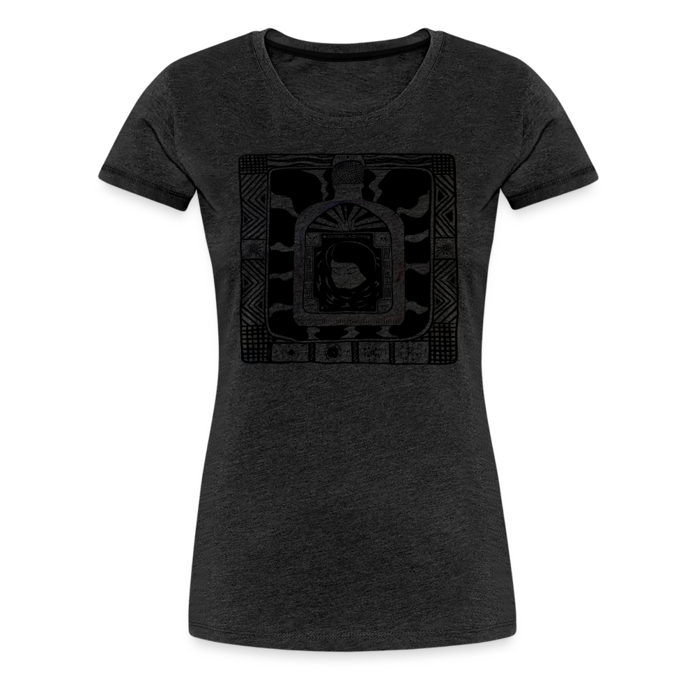 Guadalajara Black Ink Women’s Premium T - charcoal grey