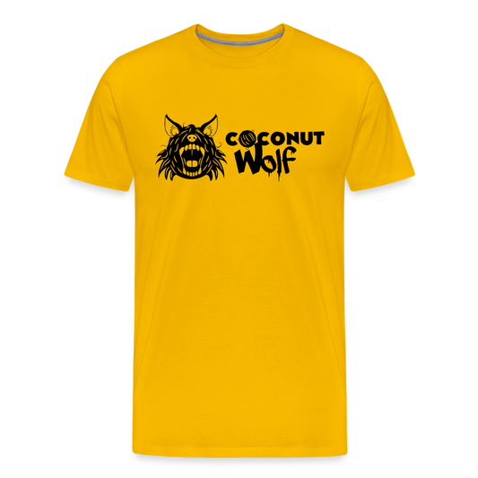 Coconut Wolf Classic Men's Premium T - sun yellow