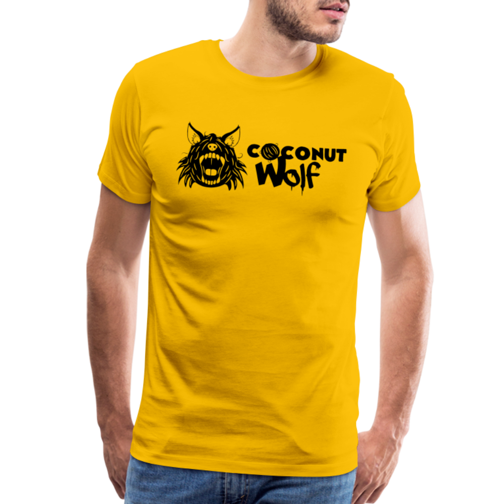 Coconut Wolf Classic Men's Premium T - sun yellow