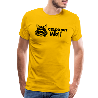 Coconut Wolf Classic Men's Premium T - sun yellow