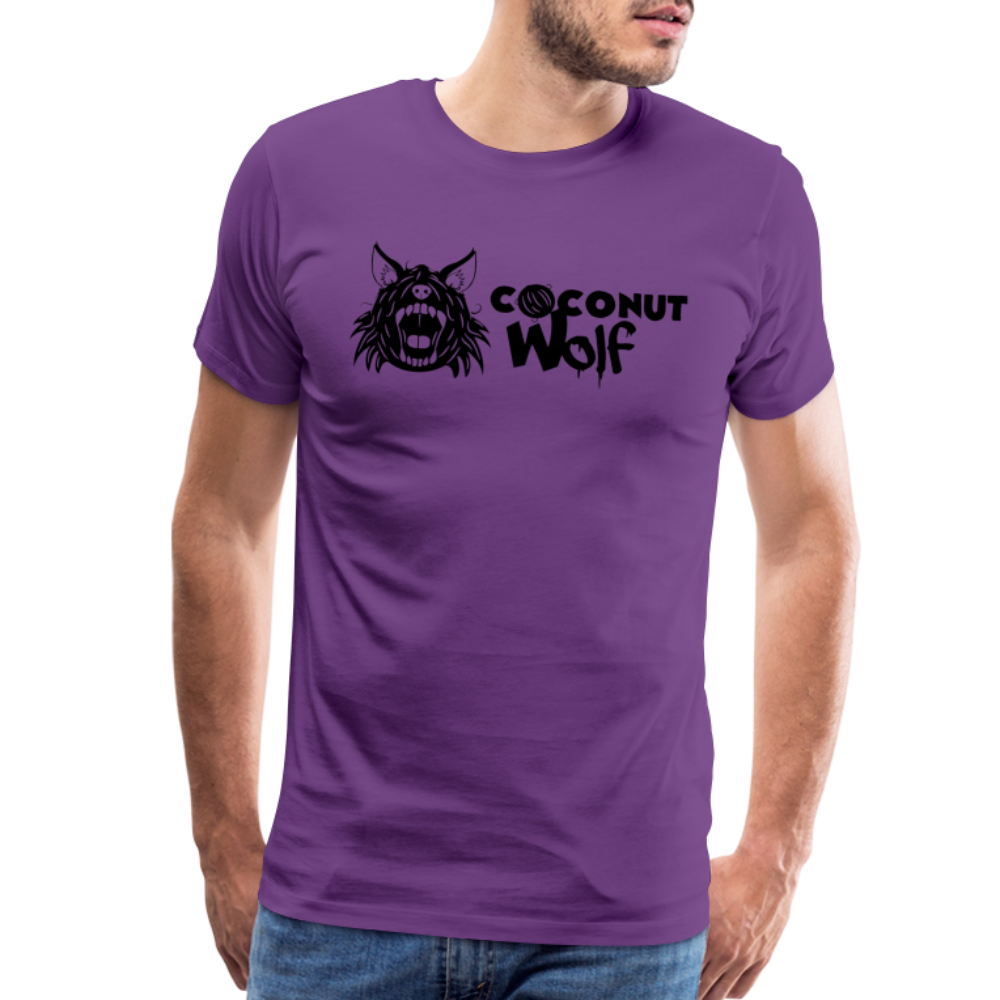 Coconut Wolf Classic Men's Premium T - purple