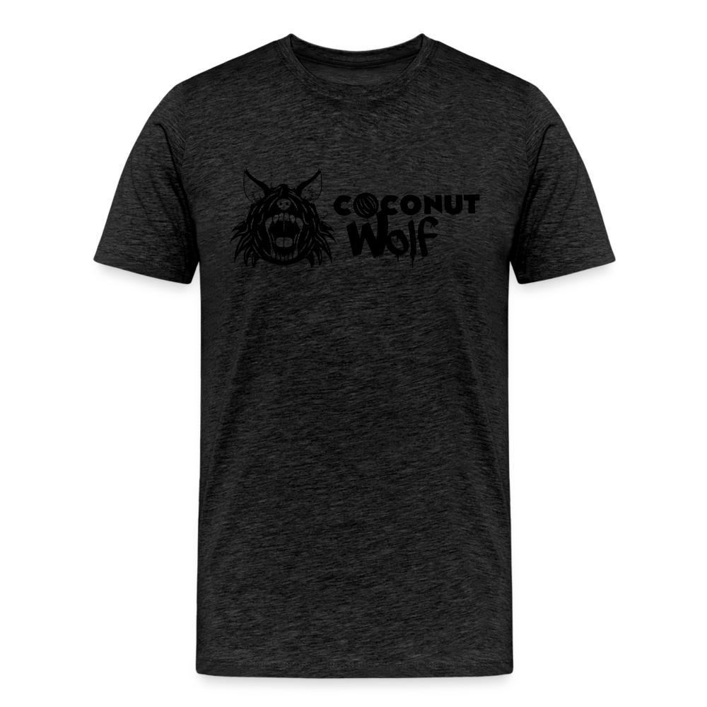 Coconut Wolf Classic Men's Premium T - charcoal grey