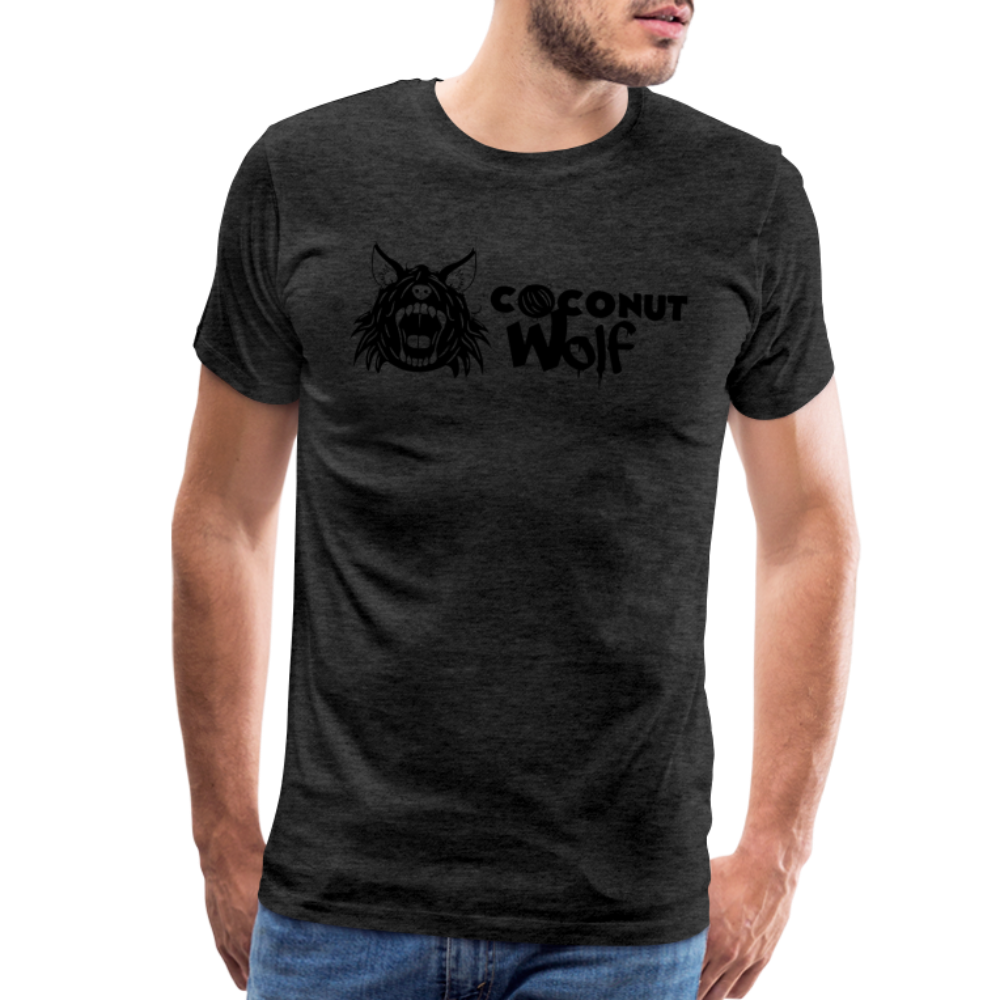 Coconut Wolf Classic Men's Premium T - charcoal grey