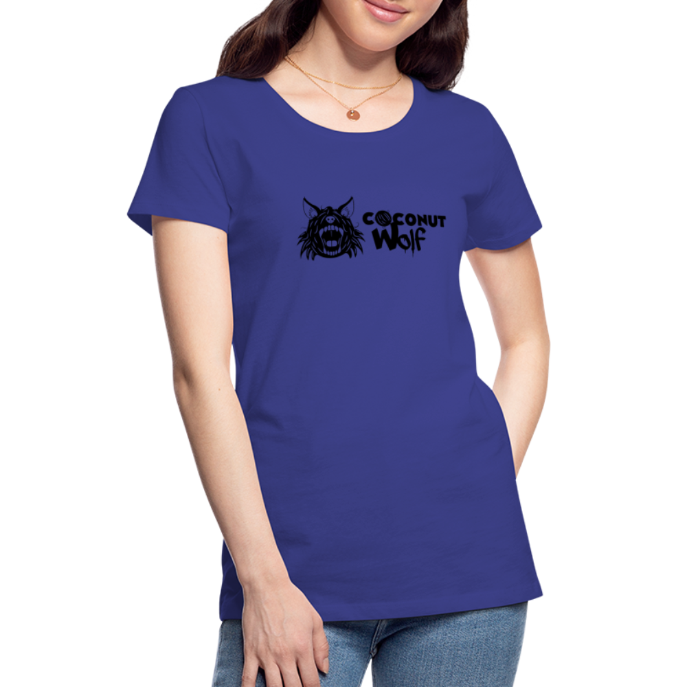 Coconut Wolf Classic Women's Premium T - royal blue