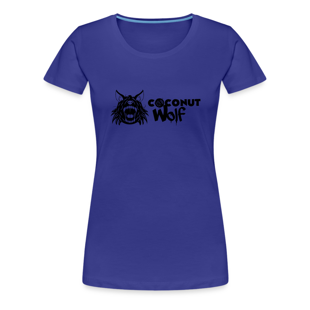 Coconut Wolf Classic Women's Premium T - royal blue