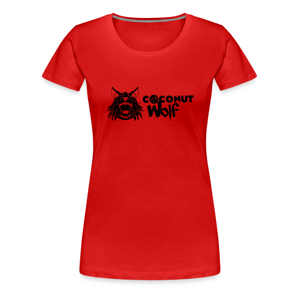 Coconut Wolf Classic Women's Premium T - red