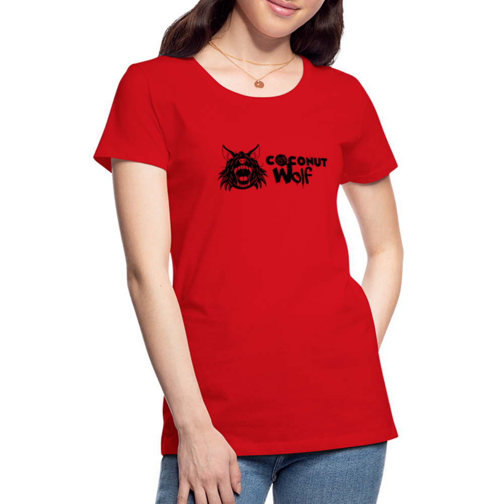 Coconut Wolf Classic Women's Premium T - red