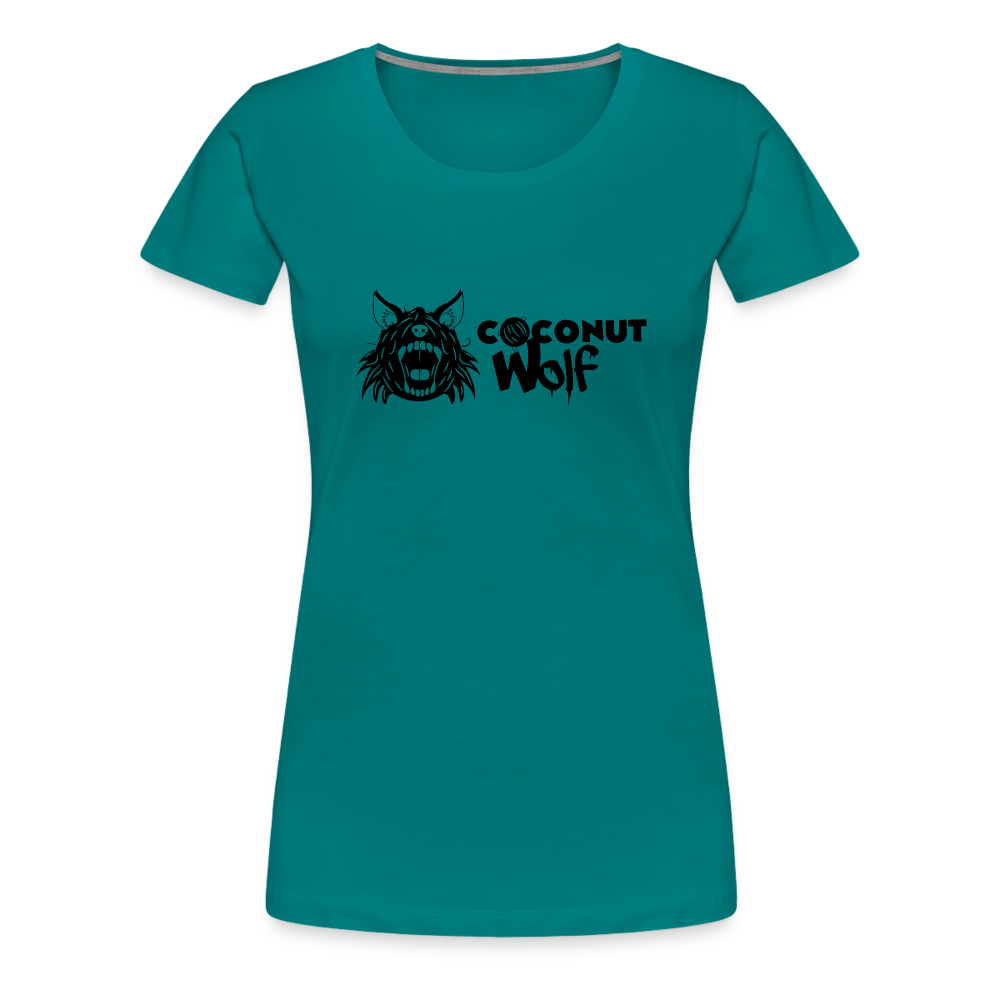 Coconut Wolf Classic Women's Premium T - teal